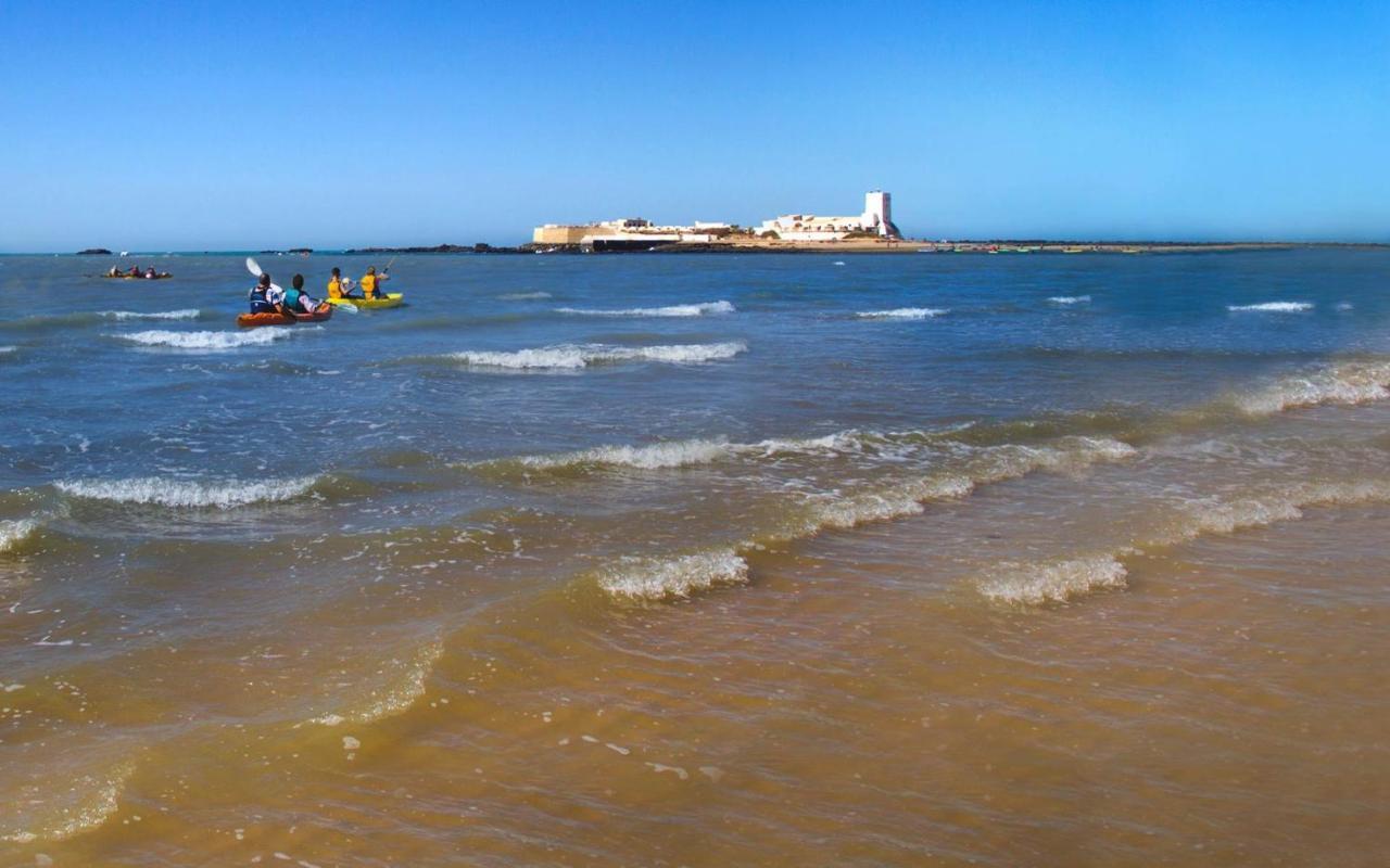Appartement La Barrosa-Novo Sancti Petri, Wifi, Aire Acondicionado, Parking à Chiclana de la Frontera Extérieur photo